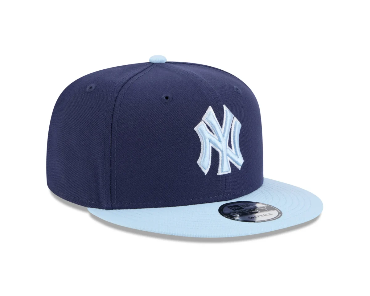 NEW YORK YANKEES 950 TWO TONE SNAPBACK DARK BLUE/ LIGHT BLUE - Image 3