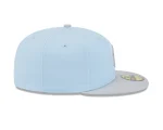 NEW YORK YANKEES 5950 TWO TONE FITTED LIGHT BLUE/GREY - Image 4