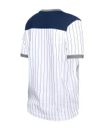 NEW YORK YANKEES PINSTRIPE/ BLUE WOMEN T-SHIRT - Image 4