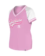 NEW YORK YANKEES LIGHT PINK WOMEN T-SHIRT - Image 2