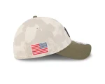 New York Yankees Light Beige/Olive 2025 Armed Forces Day 39THIRTY Flex Hat - Image 6