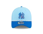 NY YANKEES NEW ERA  39THIRTY FLEX HAT  2025 FOURTH OF JULY   LIGHT BLUE/BLUE