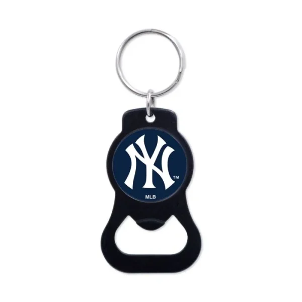 NEW YORK YANKEES BLACK BOTTLE OPENER KEY RING