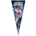 NY YANKEES PLAYERS CHOICE DIAMOND CLUB(R) PREMIUM PENNANT 12" X 30" AARON JUDGE