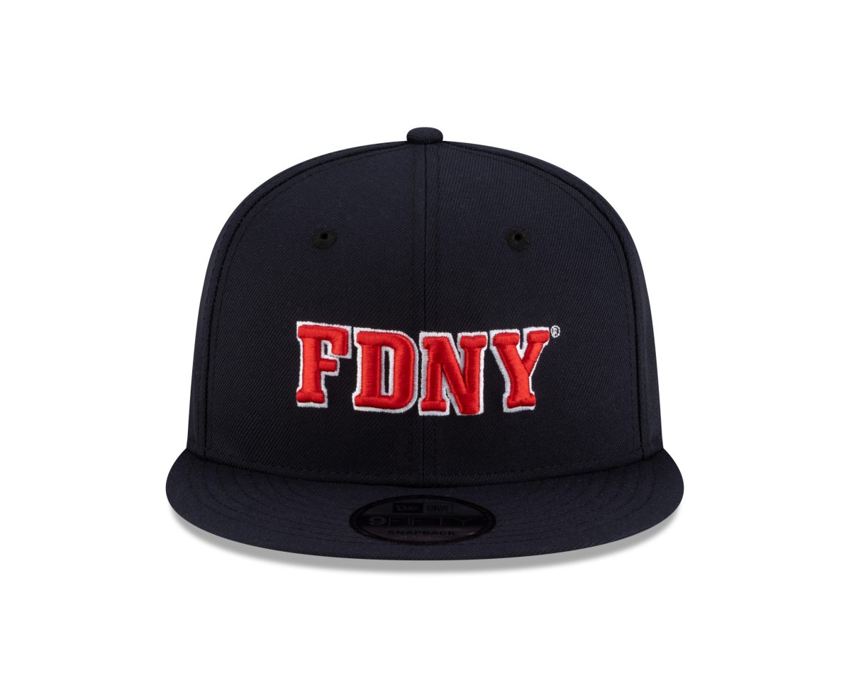 NY YANKEES NAVY New Era 9FORTY   FDNY  Snapback  pre-curved brim - Image 5