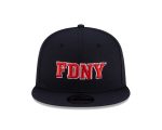 NY YANKEES NAVY New Era 9FORTY   FDNY  Snapback  pre-curved brim - Image 5