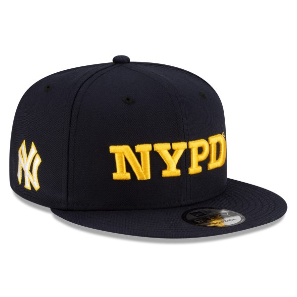 NY YANKEES NAVY New Era 9FORTY NYPD  Snapback  pre-curved brim