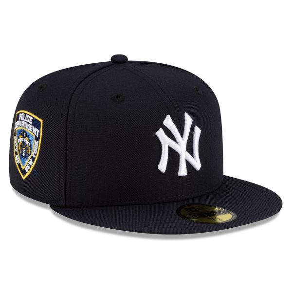 NY YANKEES NEW ERA   59FIFTY Fitted NYPD PATCH IN THE RIGHT SIDE