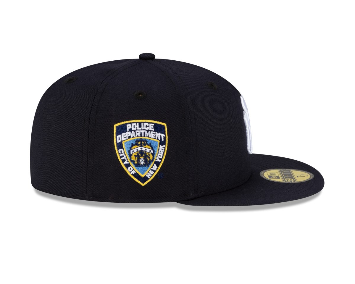 NY YANKEES NEW ERA   59FIFTY Fitted NYPD PATCH IN THE RIGHT SIDE - Image 3