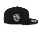 NY YANKEES NEW ERA   59FIFTY Fitted NYPD PATCH IN THE RIGHT SIDE - Image 3