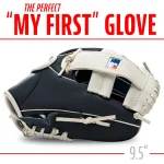 NY YANKEES TEAM GLOVE AND SOFT  BALL SET SIZE 9.5'' INCH - Image 3