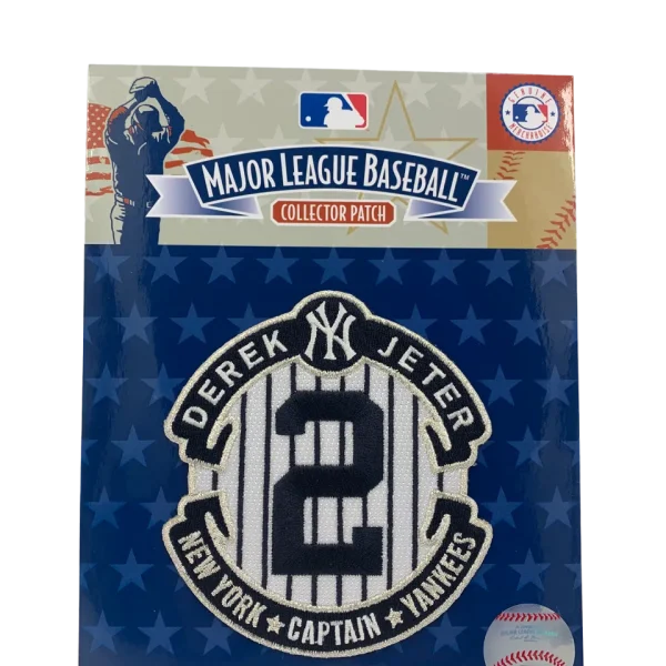 NY YANKEES Derek Jeter The Captain Patch / Final Season