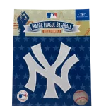 New York Yankees White "NY" Patch