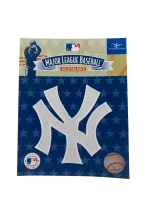 New York Yankees White "NY" Patch