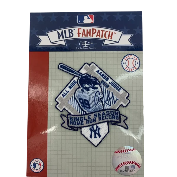 NY Yankees Aaron Judge  Single Season Home Run Record FanPatch