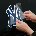 NEW YORK YANKEES NY NAVY PERFECT CUT COLOR DECAL - Image 3