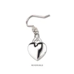 NEW YORK YANKEES EARRINGS W/3D HEART - Image 4