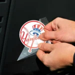 NEW YORK YANKEES PERFECT CUT COLOR DECAL 4" X 4" - Image 2