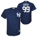 NY YANKEES  Genuine Merchandise A JUDGE#99   REPLICA NAVY JERSEY YOUTH