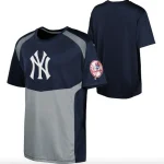 NEW YORK YANKEES YOUTH OUT FIELD SS CLRBLK TEE