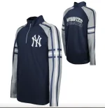 NEW YORK YANKEES YOUTH THIRD BASE BLOCKER  LONG SLEEVE CLRBLK