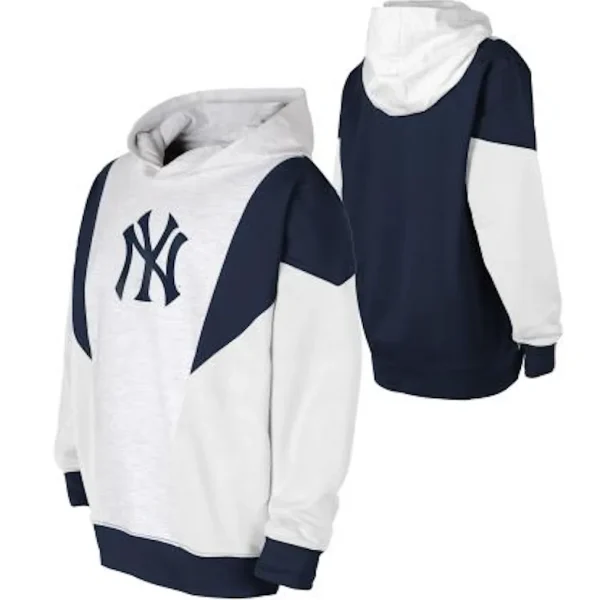 NEW YORK YANKEES YOUTH CHAMPION LEAGUE FLEECE HOOD