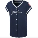 NEW YORK YANKEES GAME TIME SS FASHION TEE FOR YOUTH GIRL - Image 3