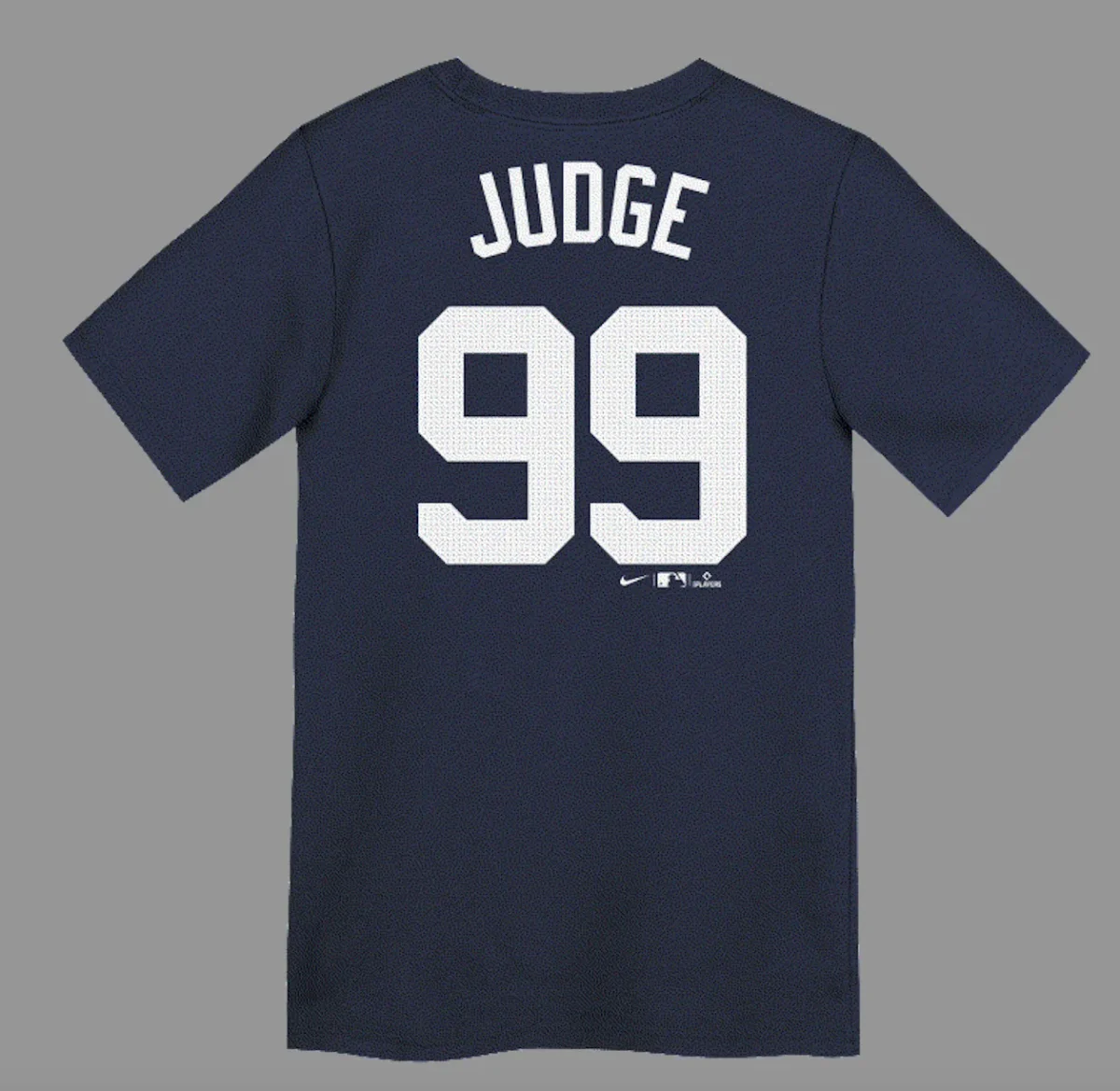 NEW YORK YANKEES JUDGE AARON #99 HOME NAME & NUMBER TEE KID'S - Image 2