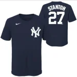 NY YANKEES NIKE   STANTON  #27 HOME N&N SS TEE  S/S Sportswear Tops TODDLER