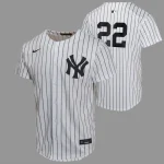 NY YANKEES BEN RICE #22 YOUTH JERSEY NUMBER ONLY