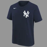 NEW YORK YANKEES  YOUTH TEE  JUDGE AARON #99 HOME NAME & NUMBER TEE YOUTH - Image 2