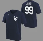 NEW YORK YANKEES  YOUTH TEE  JUDGE AARON #99 HOME NAME & NUMBER TEE YOUTH
