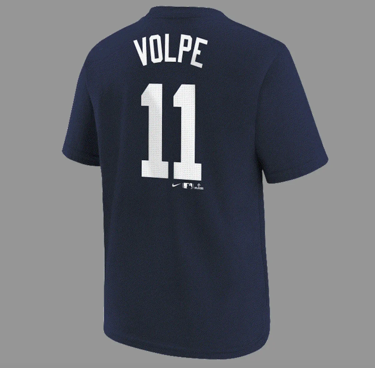 NEW YORK YANKEES VOLPE ANTHONY #11 HOME NAME & NUMBER TEE YOUTH - Image 3