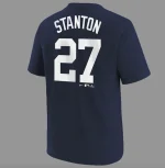 NEW YORK YANKEES STANTO GIANCARLO #27 HOME NAME & NUMBER TEE YOUTH - Image 3