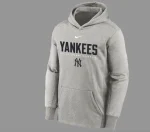 NEW YORK YANKEES YOUTH THERMA BASEBALL STACK HOODIE - Image 3