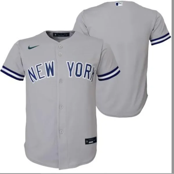 NEW YORK YANKEES  NIKE ROAD/GRY REP FINISH PLAIN  TODDELR Jerseys