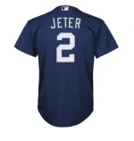 NYYANKEES D JETER # 2 DARK NAVY TWILL PLAYER FINISHE YOUTH - Image 4