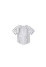 NY YANKEES   HOME/WHT REP.JRSY TM FINISH  PLAIN PINSTRIPE JERSEY TODDLER  Jerseys - Image 2