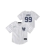 NY YANKEES NIKE A JUDGE #99 HOME SCRPRT PLAYER FINISHED JERSEY KID'S