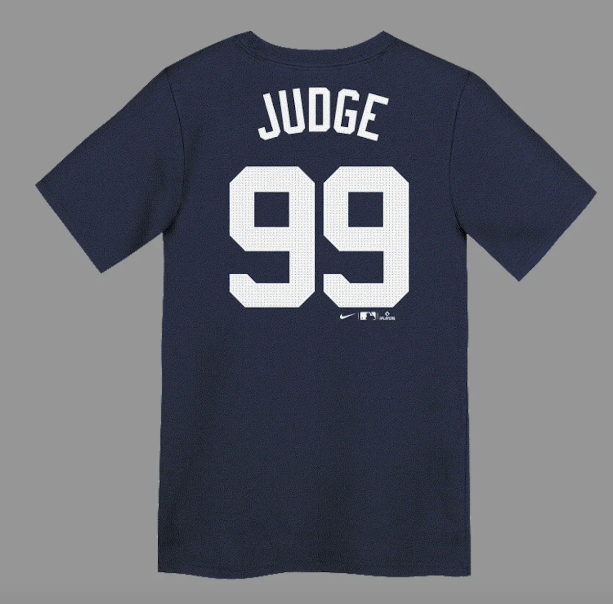 NY YANKEES JUDGE AARON #99 HOME NAME & NUMBER TEE TODDLER - Image 2