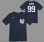 NY YANKEES JUDGE AARON #99 HOME NAME & NUMBER TEE TODDLER