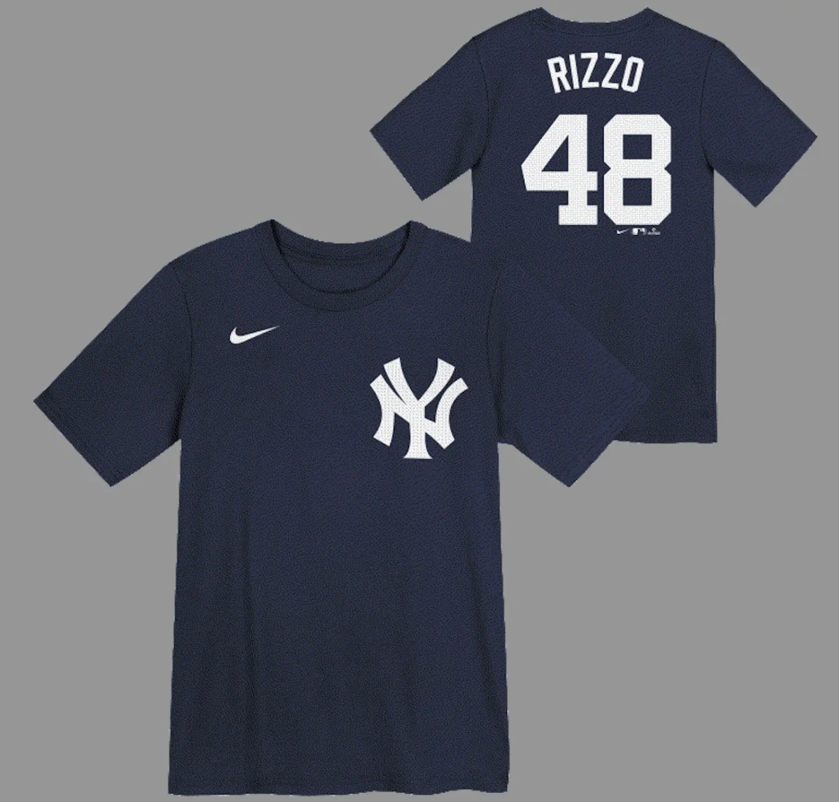 NEW YORK YANKEES RIZZO ANTHONY #48 HOME NAME & NUMBER TEE TODDLR - Image 1