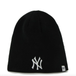 NEW YORK YANKEES BLACK BEANIE KNIT BEANIE ALL