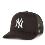 NY YANKEES BROWN FOAM FRONT MESH 47 TRUCKER FM
