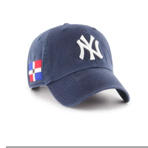 NY YANKEES NAVY HERITAGE 47 CLEAN UP  ( Dominican Republic Flag )