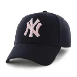 NEW YORK YANKEES NAVY 47 MVP WITH PINK NY LOGO