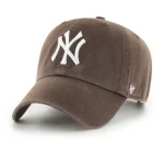 NEW YORK YANKEES BROWN 47 CLEAN UP W/ NO LOOP LABEL