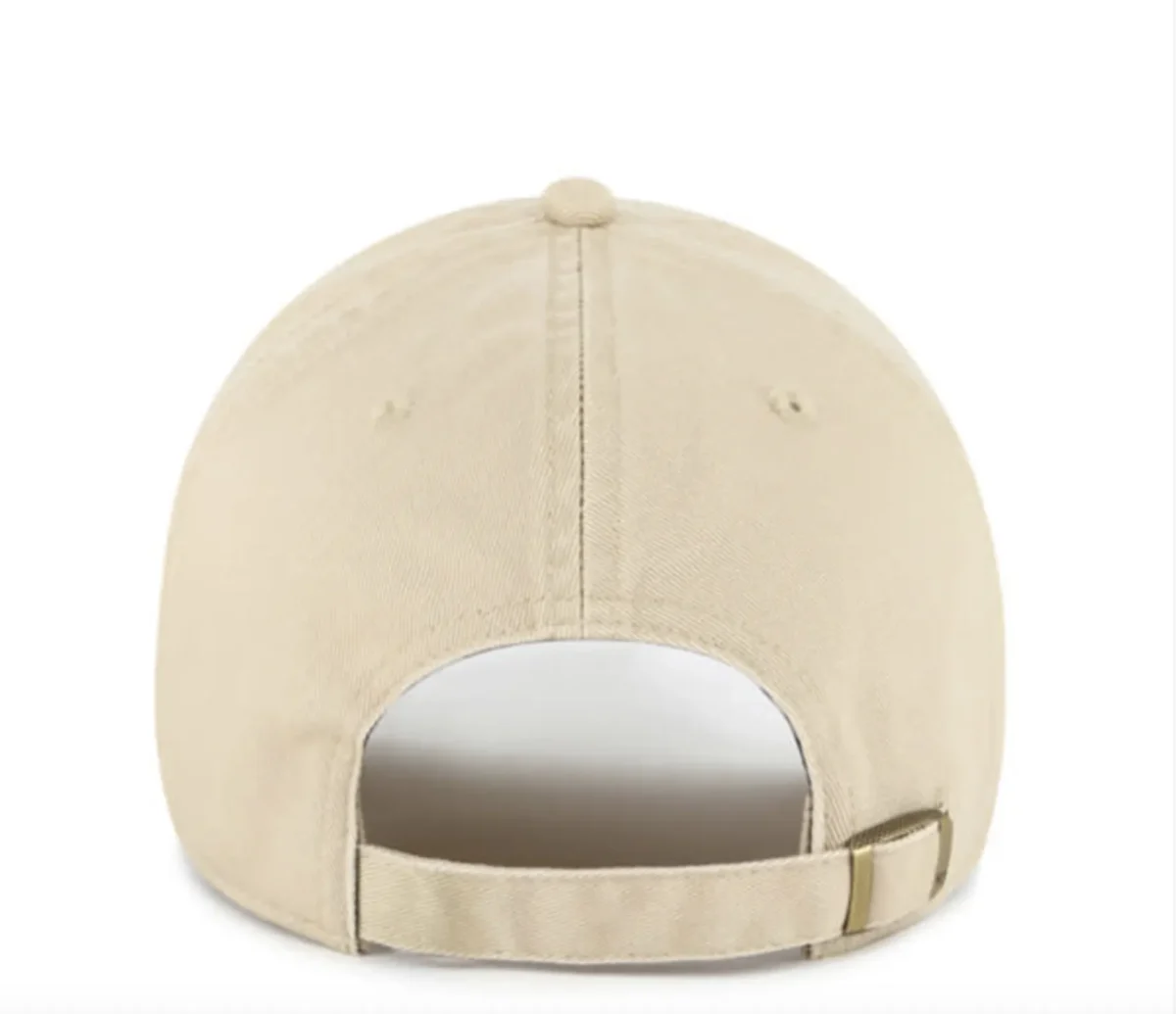 NY YANKEES KHAKI 47 CLEAN UP W/ NO LOOP LABEL/PINK NY LOGO - Image 3
