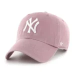 NEW YORK YANKEES MAUVE 47 CLEAN UP W/ NO LOOP LABEL