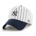 NEW YORK YANKEES WHITE PINSTRIPER 47 MVP YOUTH
